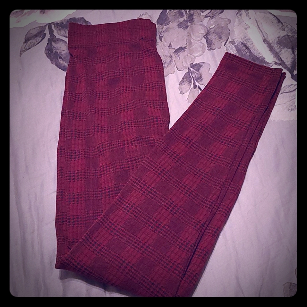 Women's Gold Medal Plaid Leggings